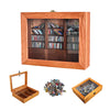 Anxiety Bookshelf with 200 Unique Miniature Books - 9.84 x 7.87 Inches - Creative Display and Relaxation Decor, Shake Bookshelf Shake Away Your Anxiety
