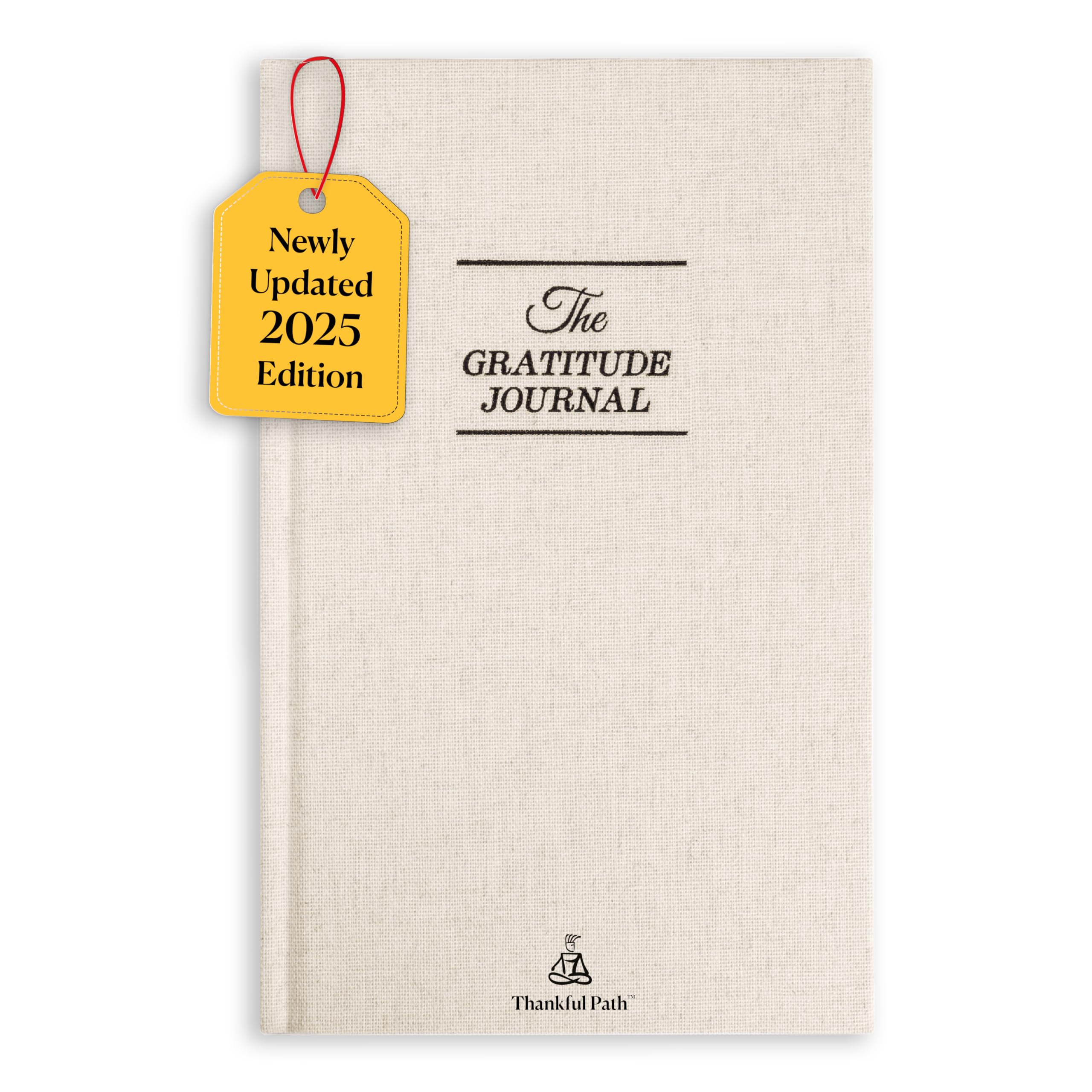 The Original Gratitude Journal 2025 - 5 Minute Gratitude Practice with Inspiring Quotes and Mindful Prompts for Affirmation, Reflection & Wellness - Daily Happiness Journal for Women & Men by Thankful Path