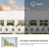 YITAHOME 16x32ft Party Tent Heavy Duty Outdoor Wedding Tent Canopy Event Shelters Upgraded Galvanized Steel Carport with Removable Sidewall Windows for Commercial and Parties, White