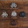 DjuiinoStar High-end Fidget Spinner, Unique Dual Bearings Design, Precisely CNC Machined (Oxidation Treated Copper, Retro Feel), Premium EDC Toy DFS-04