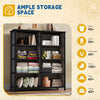 DWVO Dresser for Bedroom, Fabric Dresser with 8 Drawers, Chest of Drawers for Closet, Living Room