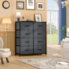 DWVO Dresser for Bedroom, Fabric Dresser with 8 Drawers, Chest of Drawers for Closet, Living Room