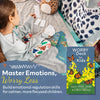 Worry Less Kids Deck - Emotional Regulation Tools for Kids, 52 Therapy Cards with Affirmations & Coping Skills, Helps Children Talk About Feelings, Ideal Tools for Health Therapists