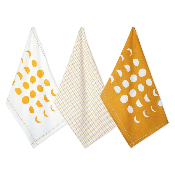 Folkulture Kitchen Towels with Hanging Loop, 18