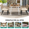 YITAHOME Outdoor Patio Dining Set 5pcs 59