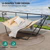 YITAHOME Hammock with Stand Included Hammock Heavy Duty Hammocks Waterproof Portable Hammock with Pillow Storage Bags 450lbs for Outdoors, Backyard, Beige