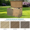 YITAHOME 230 Gallon Outdoor Storage Deck Box, Weather-Resistant Resin, Versatile for Patio Furnishings, Outdoor Cushions, Garden Tools, and Sports/Pool Gear, Taupe