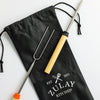 Zulay Sturdy Marshmallow Sticks for Fire Pit Extra Long - Great Smores Sticks Smores Kit for Fire Pit - Marshmallow Roasting Skewers - Hot Dog Fork Bonfire Glamping Camping Accessory 32