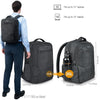 EVERKI Studio Expandable 15 Inch MacBook & Laptop Backpack for Men & Women, Professional Men's Office Backpack, Travel Friendly Computer Back Pack & Bookbag Offers 26L Capacity, Travel Bagpack Black