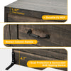 DWVO Farmhouse 6 Drawer Dresser for Bedroom, 59