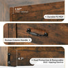 DWVO 7 Drawer Dresser for Bedroom, 60 Inch Large Modern Dresser TV Stand with Drawers & Bar Handles, Storage Dressers with Power Outlets, Rustic Wood Chest of Drawers, Farmhouse,Upgraged Rustic Brown
