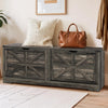 DWVO Shoe Storage Bench, 55