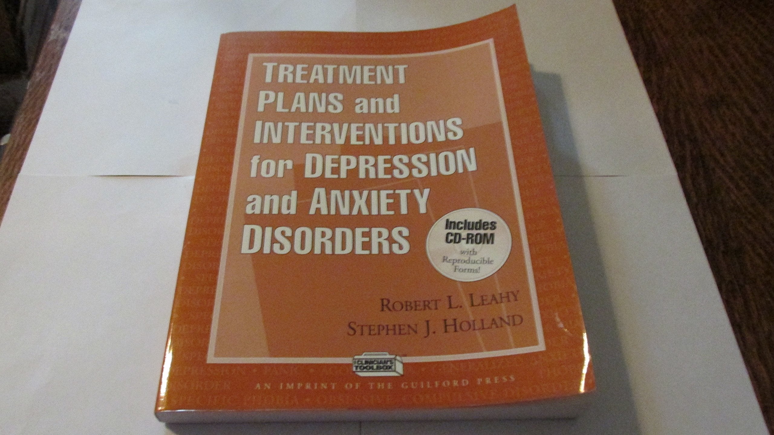 Treatment Plans and Interventions for Depression and Anxiety Disorders
