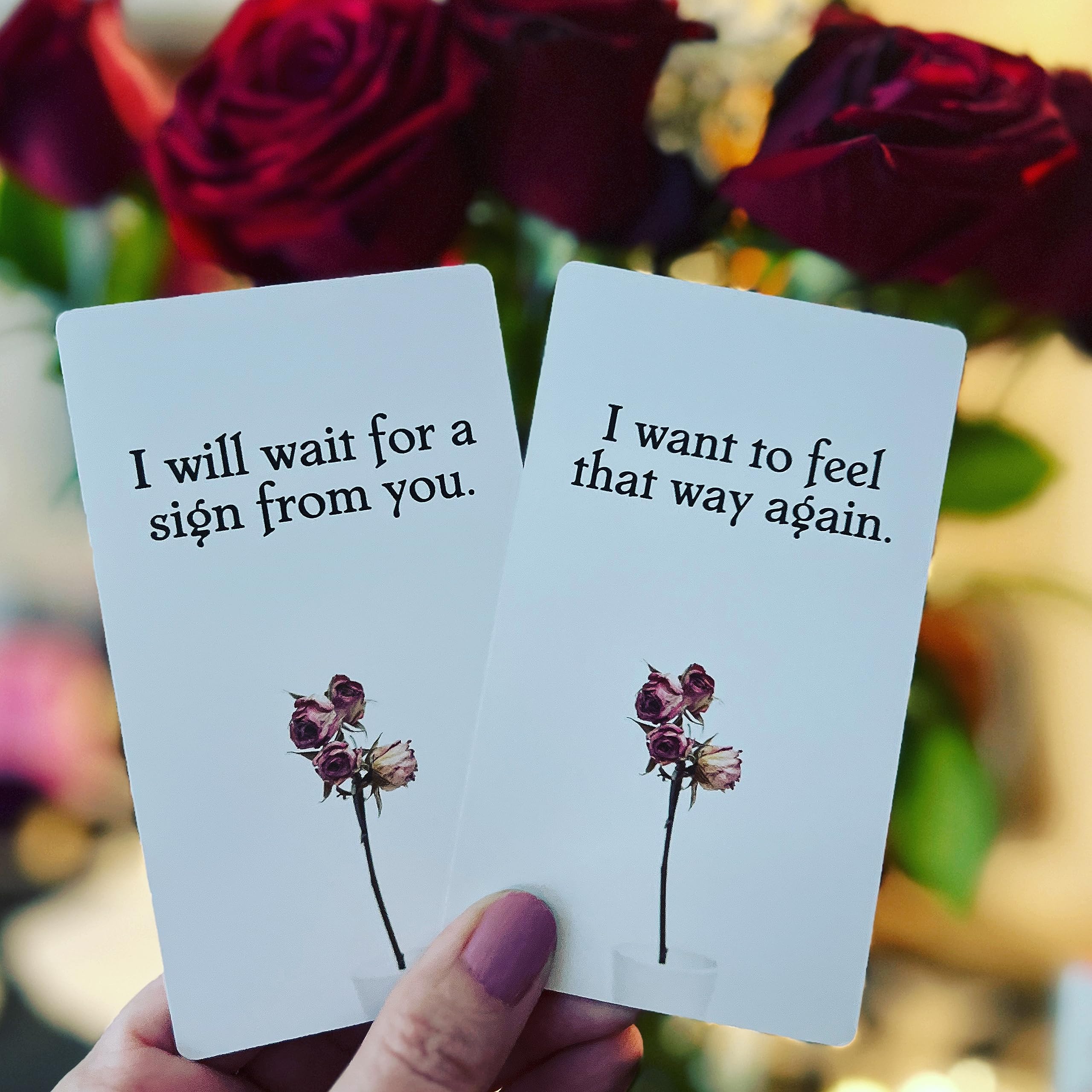 All Things Intuitive The Hidden Truth Oracle - Messages for Relationships in Challenge, 54 Cards, Indie, Premium Card Stock - Made in USA, Pink