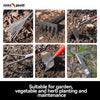 FLORA GUARD Garden Tool Set， 6 Piece Heavy Duty, Large Size Gardening Hand Tools, Sturdy & Durable, Classic Utility Gardening Gift for Men and Women