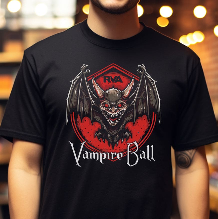 RVA Vampire Ball Crest (Unisex T-Shirt)