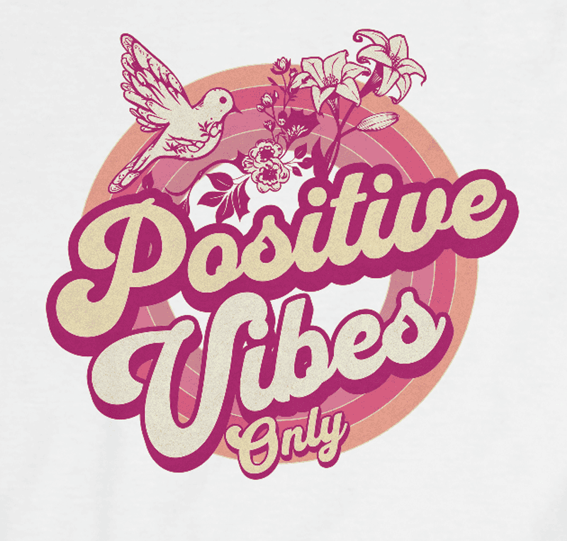 Positive Vibes Only - Women's Softstyle Tee