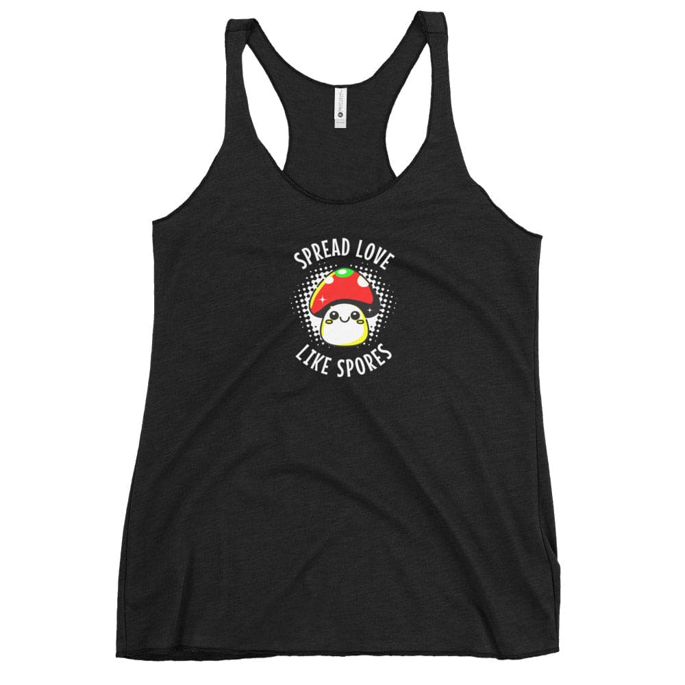 Spread Love like Spores - Women's Racerback Tank