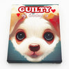 Guilty of Loving you - Puppy Love - Canvas Print