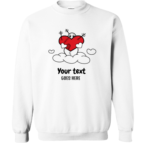 Custom Guilt Gear - Heart Toons 2 - Personalized Unisex Heavy Blend Crewneck Sweatshirt